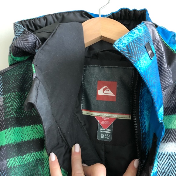 Quiksilver Utility Collection Ski Winter Jacket L - Picture 5 of 8